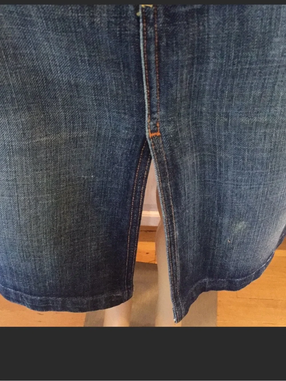 Citizens of Humanity Denim Knee Length Skirt size 30